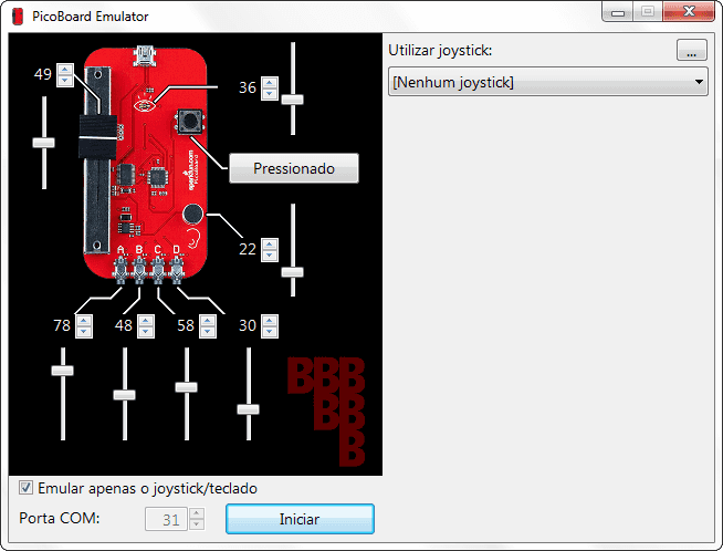 PicoBoard Emulator